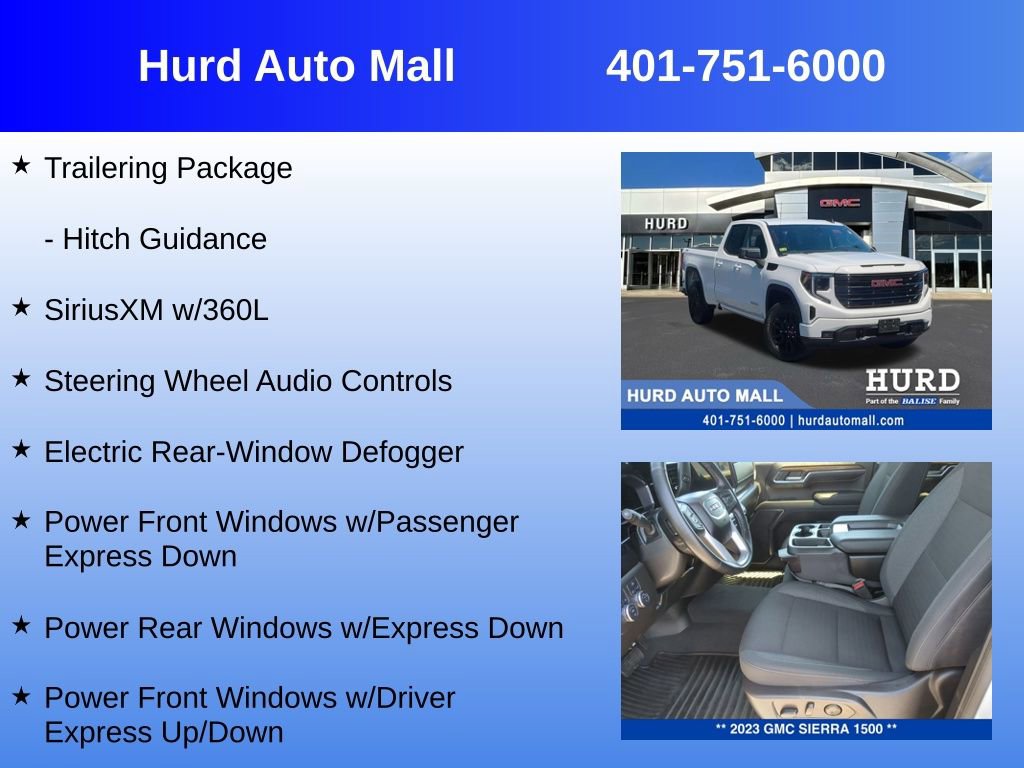 Certified 2023 GMC Sierra 1500 Elevation AWD/4WD image 30