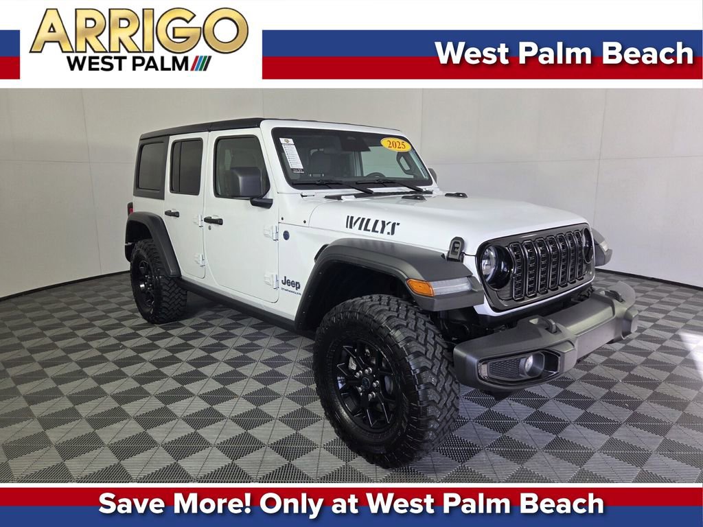 Certified 2025 Jeep Wrangler Willys