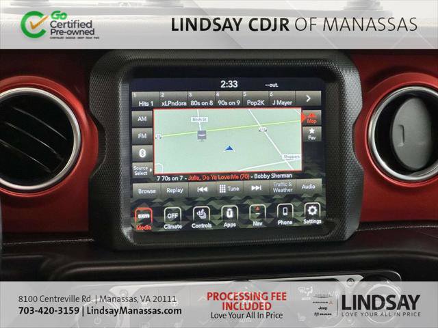 Certified 2020 Jeep Wrangler Unlimited Rubicon AWD/4WD image 23