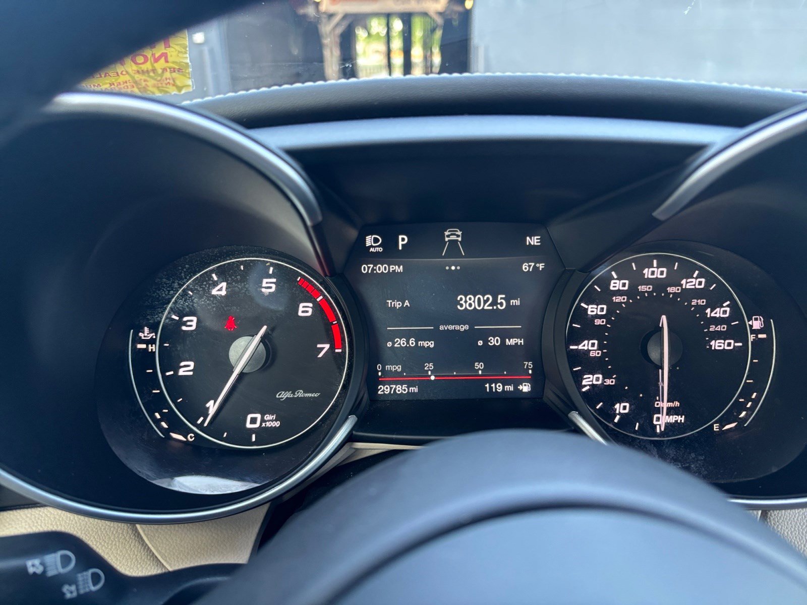 Used 2019 Alfa Romeo Giulia Ti w/ Quick Order Package 22X Lusso image 16