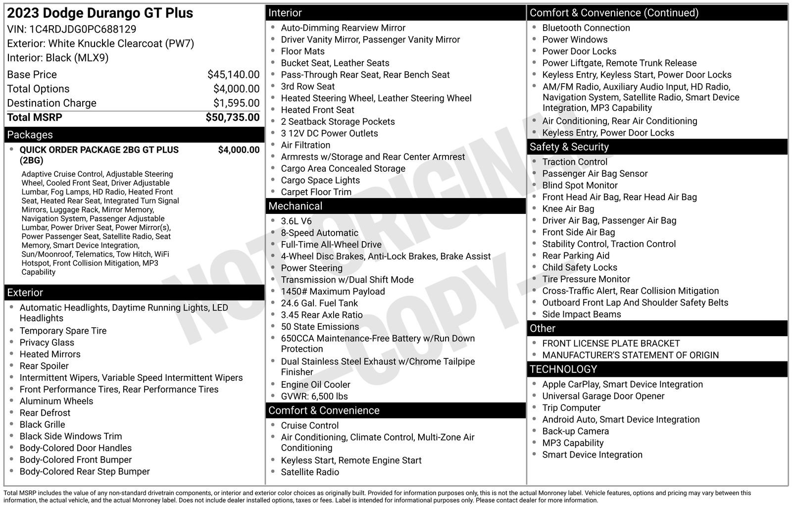 Used 2023 Dodge Durango GT image 13