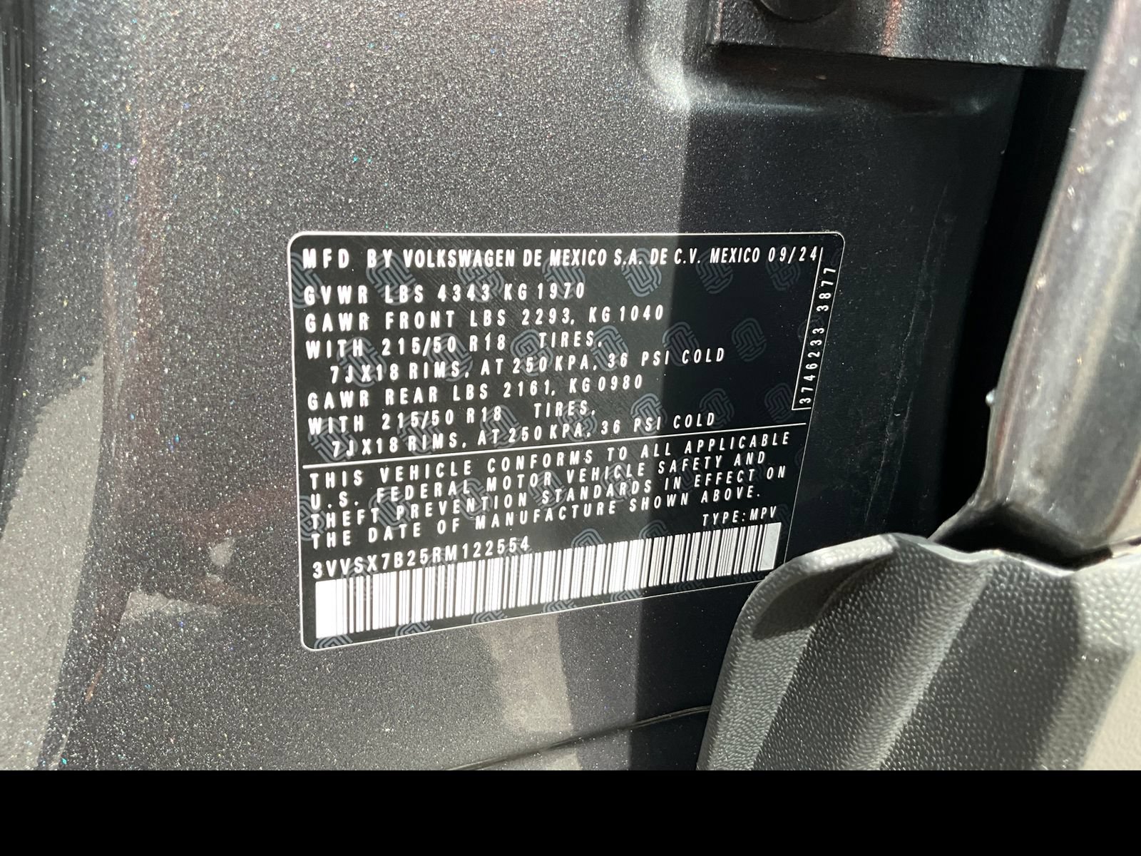 Used 2024 Volkswagen Taos SE FWD image 18