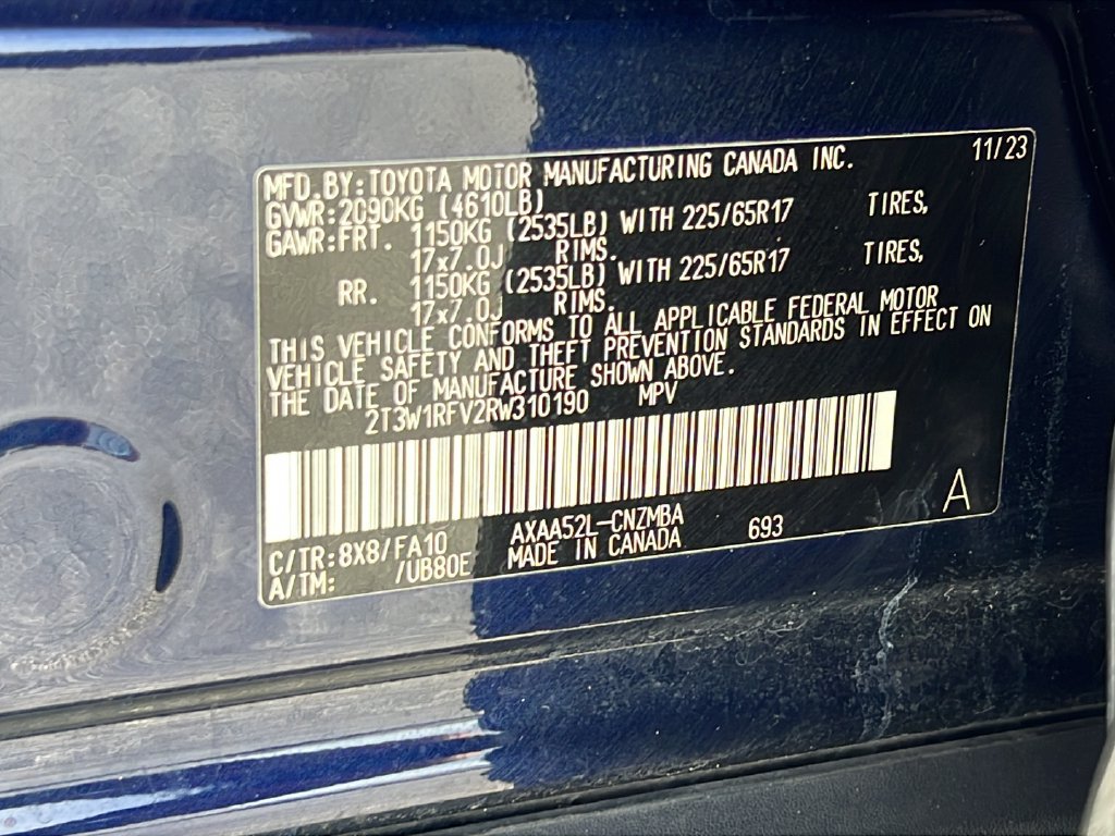 Used 2024 Toyota RAV4 XLE w/ Convenience Package FWD image 24