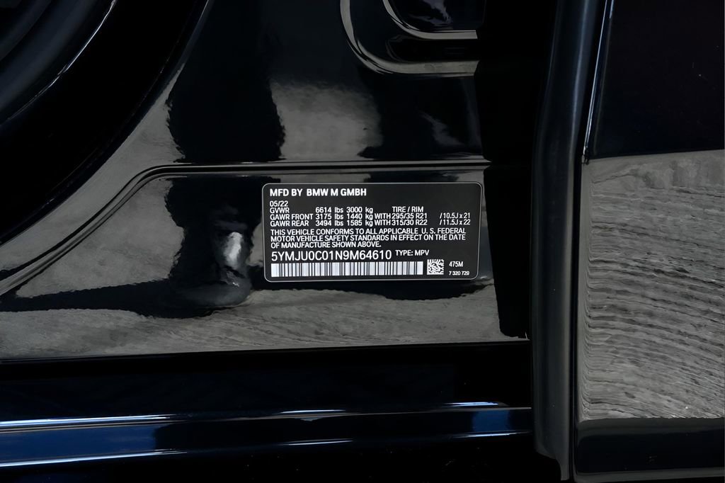 Used 2022 BMW X5 M w/ Competition Package 2 image 75