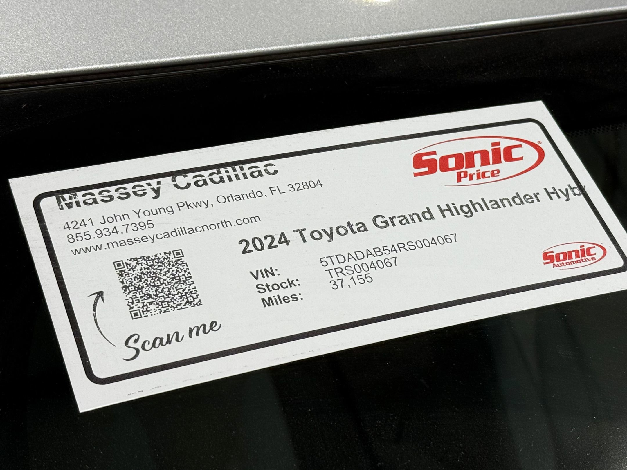 Used 2024 Toyota Grand Highlander AWD Hybrid image 20