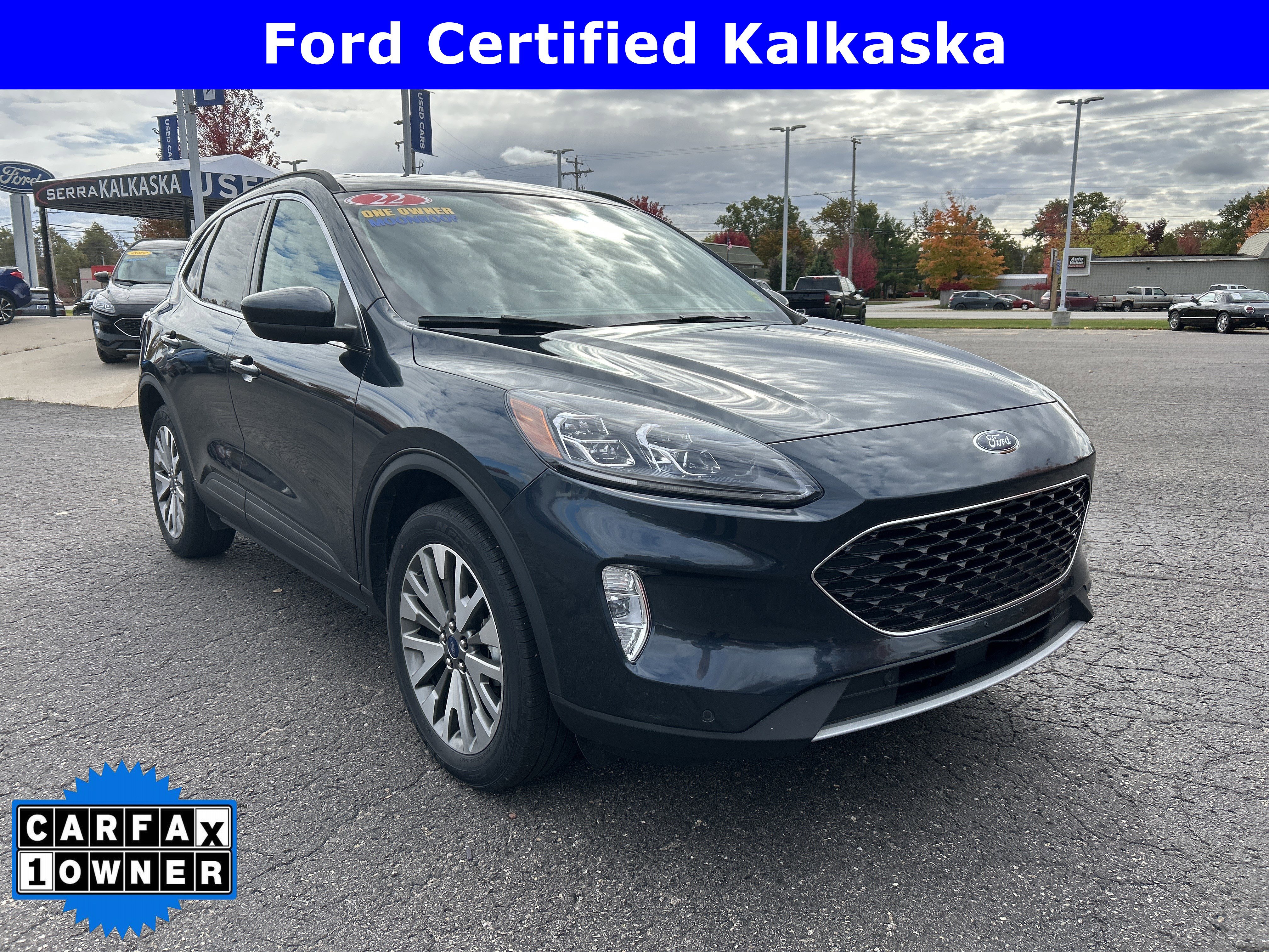 Certified 2022 Ford Escape Titanium w/ Class II Trailer Tow Package