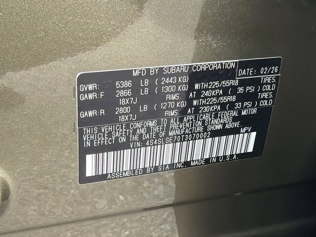 Certified 2026 Subaru Forester Touring AWD/4WD image 31