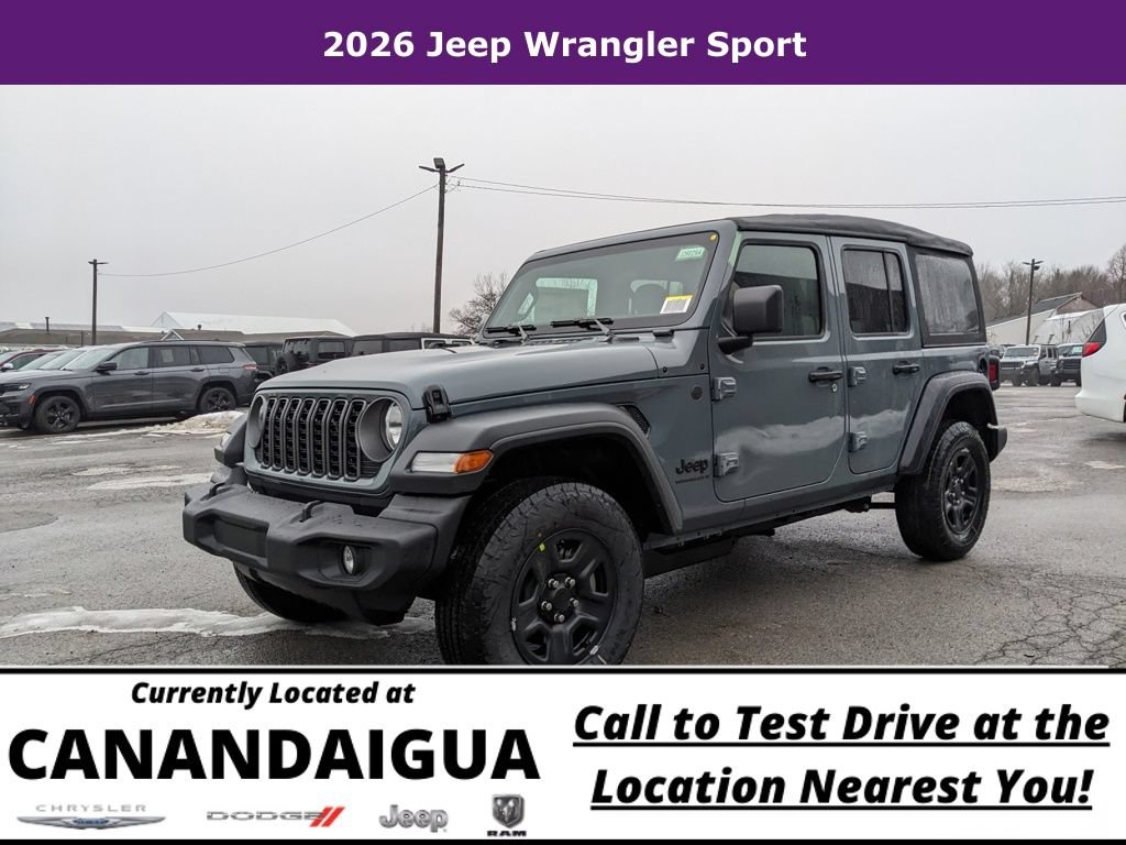 New 2026 Jeep Wrangler Unlimited Sport AWD/4WD image 5