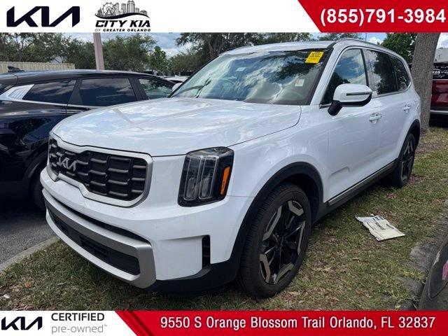 Certified 2024 Kia Telluride S w/ S Sunroof Package