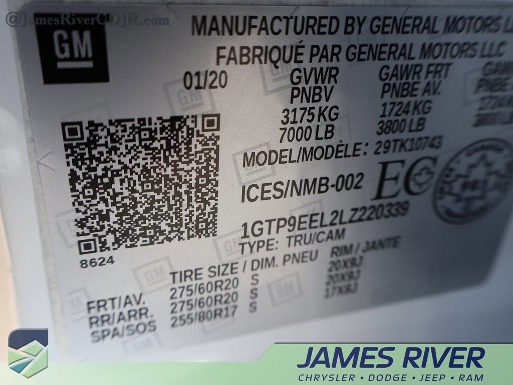 Used 2020 GMC Sierra 1500 AT4 w/ AT4 Premium Package image 40