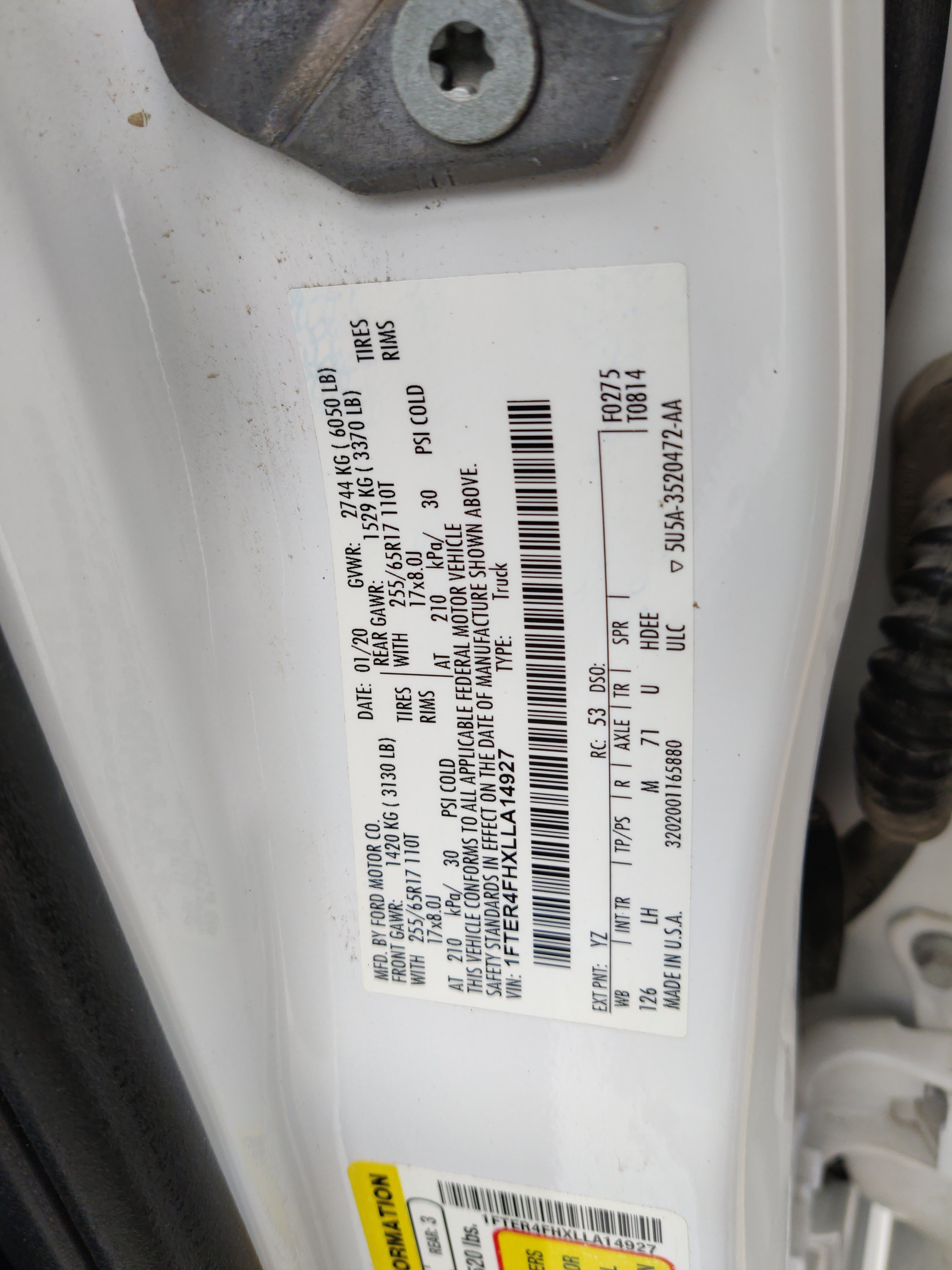 Used 2020 Ford Ranger XLT w/ Equipment Group 301A Mid image 25