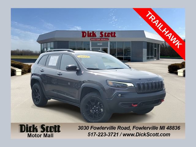 Certified 2022 Jeep Cherokee Trailhawk w/ Trailer Tow Group 360° Tour