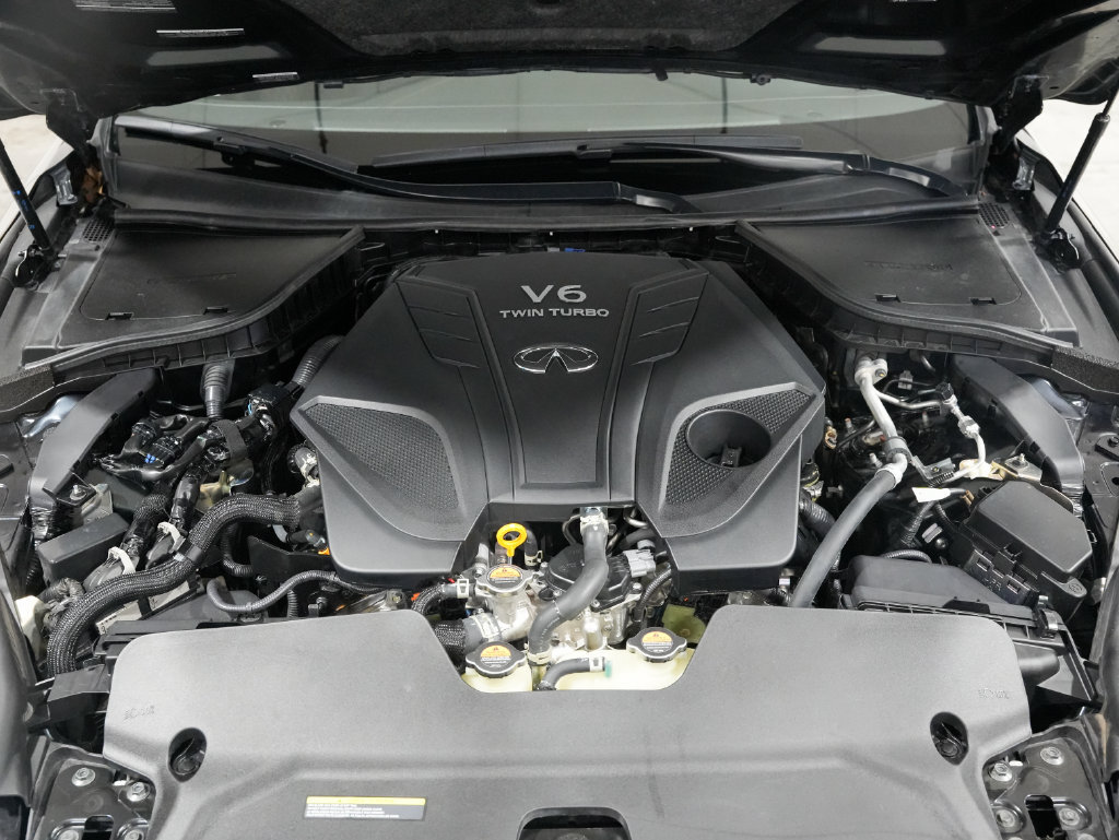Used 2023 INFINITI Q50 Red Sport 400 w/ Black Opal Edition RWD image 40