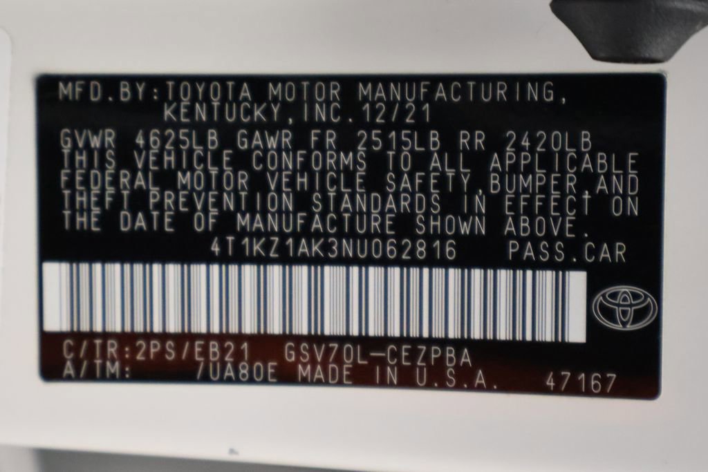 Used 2022 Toyota Camry TRD image 17