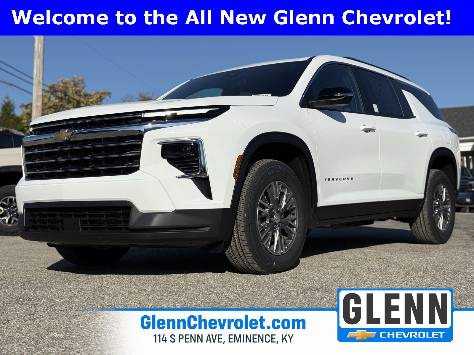 New 2026 Chevrolet Traverse LT