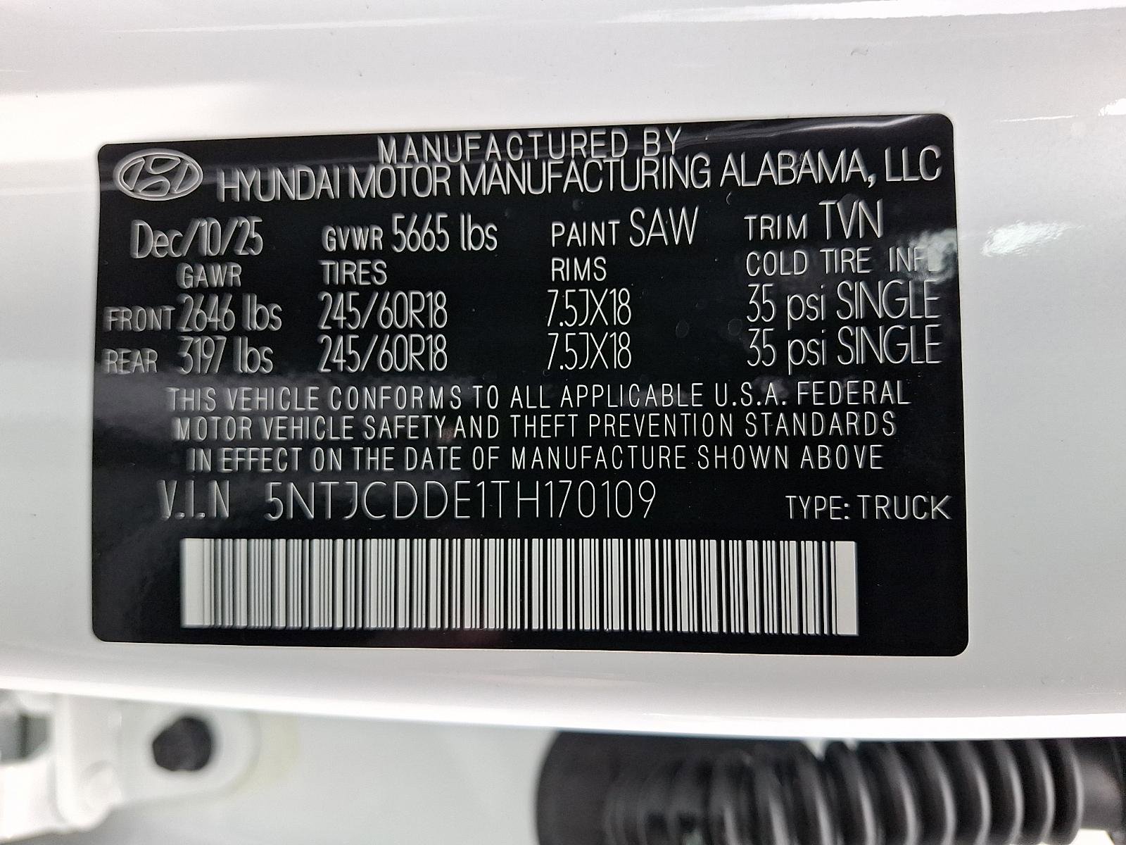 New 2026 Hyundai Santa Cruz SEL image 15