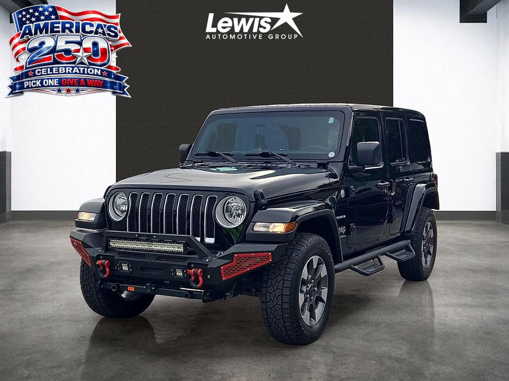 Used 2023 Jeep Wrangler Unlimited Sahara w/ Cold Weather Group AWD/4WD image 1
