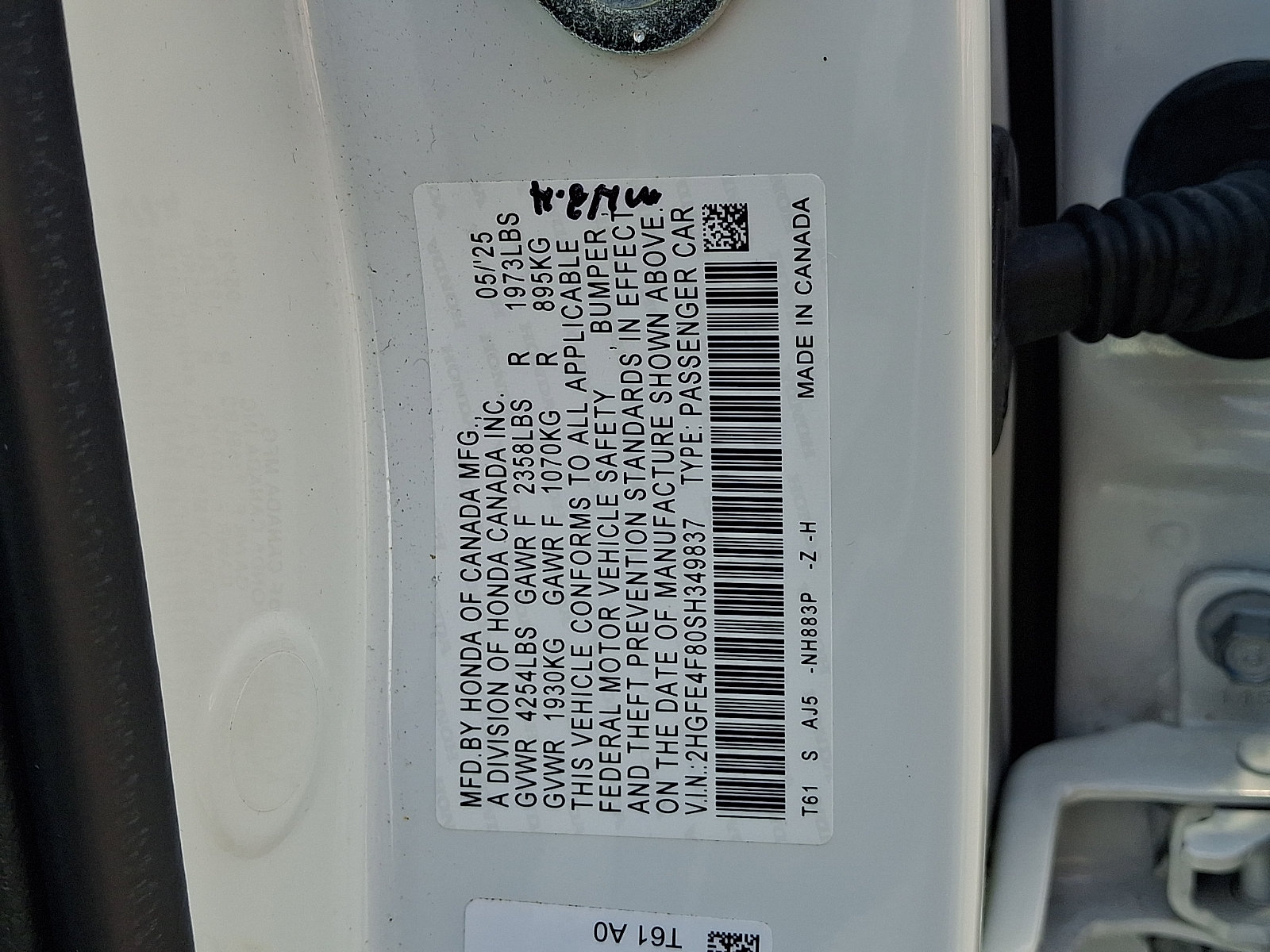 Used 2025 Honda Civic FWD Hybrid Sedan image 20