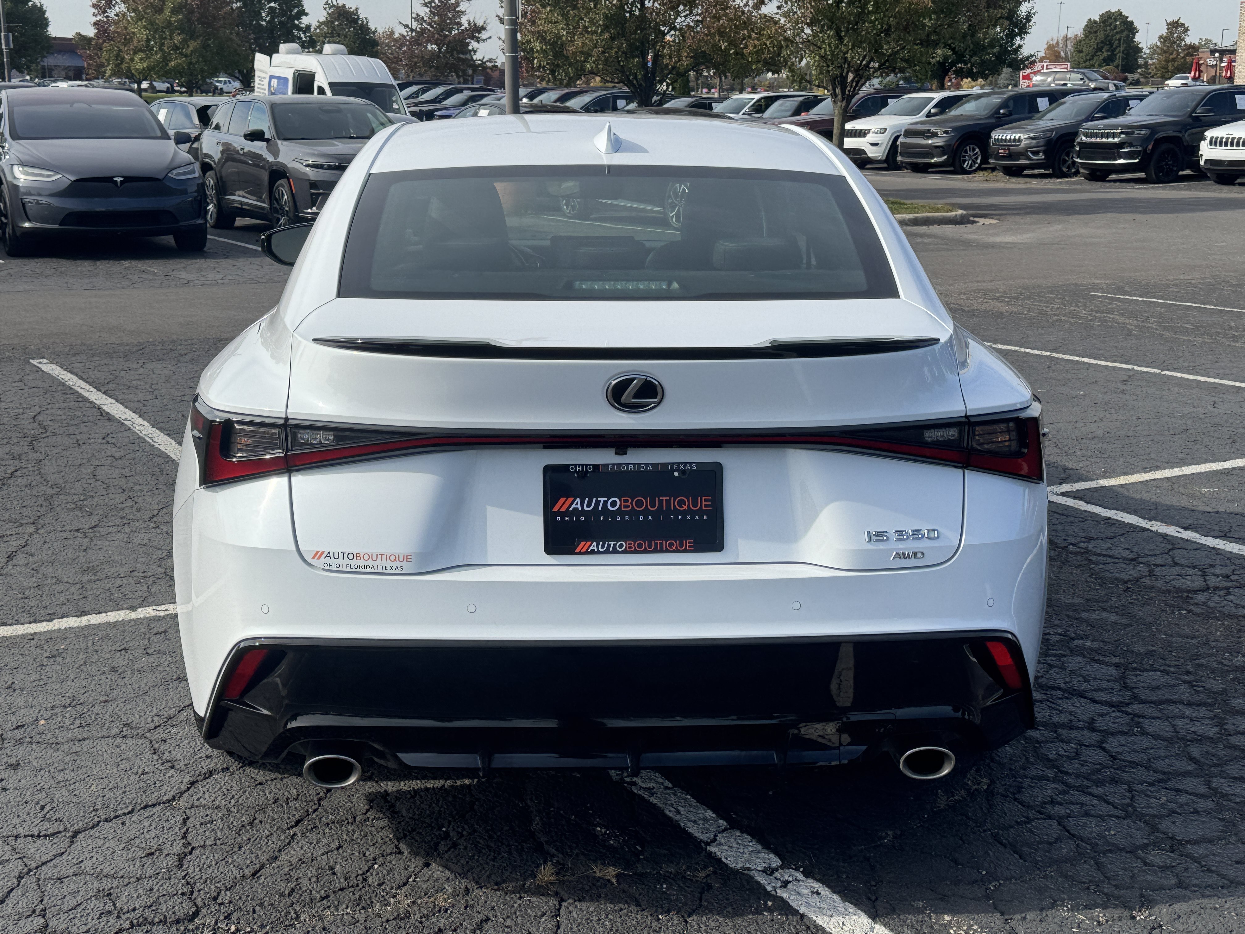 Used 2024 Lexus IS 350 F Sport w/ Blackout Package AWD/4WD image 9