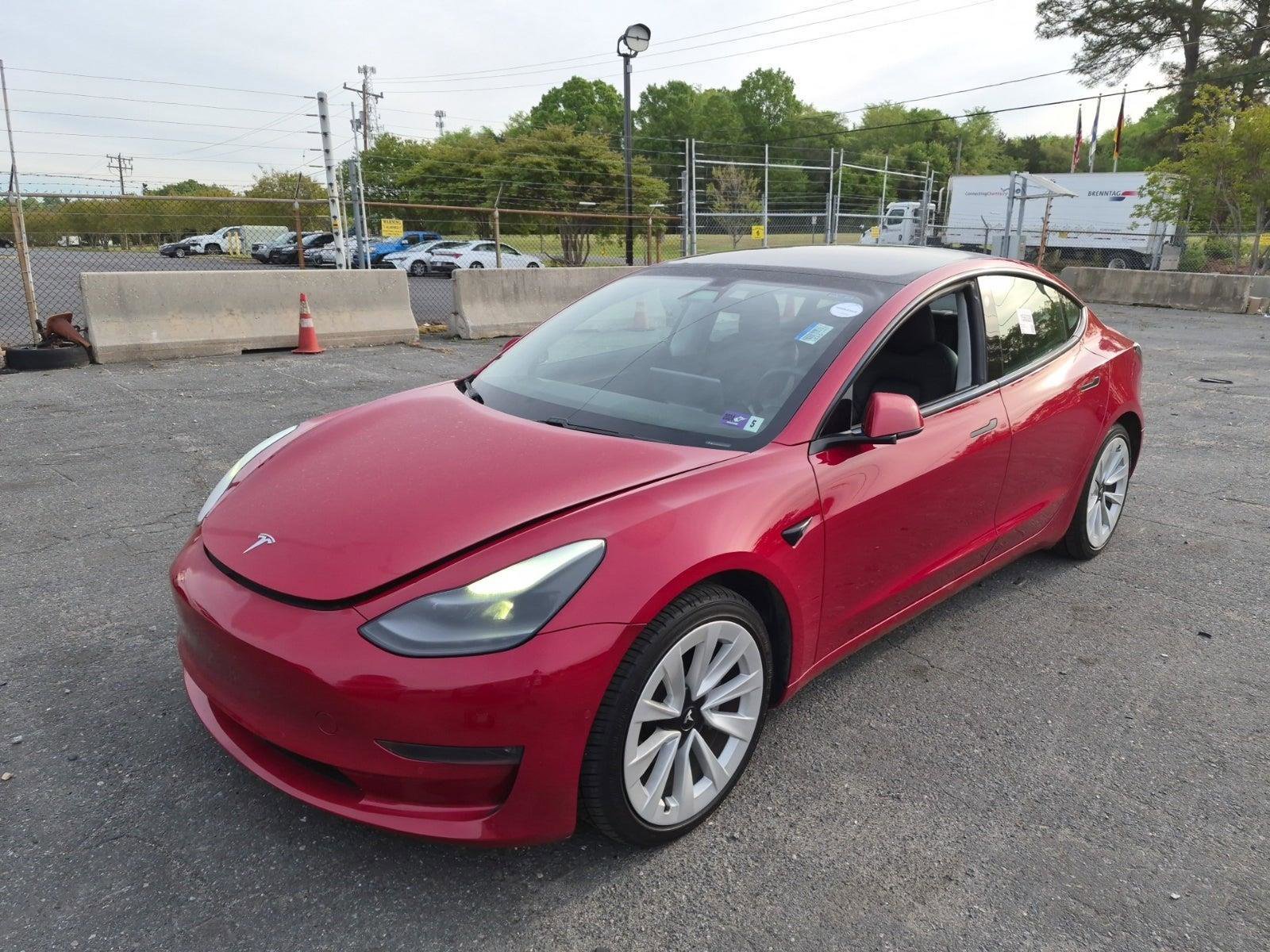 Used 2021 Tesla Model 3 Long Range AWD/4WD image 1