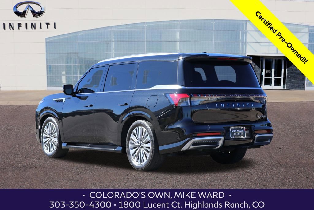 Certified 2025 INFINITI QX80 Sensory image 3
