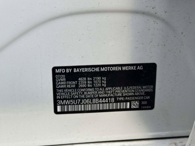 Used 2020 BMW M340i w/ Driving Assistance Package RWD image 41