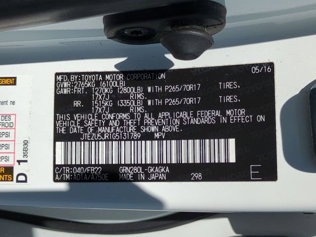 Used 2016 Toyota 4Runner SR5 image 37