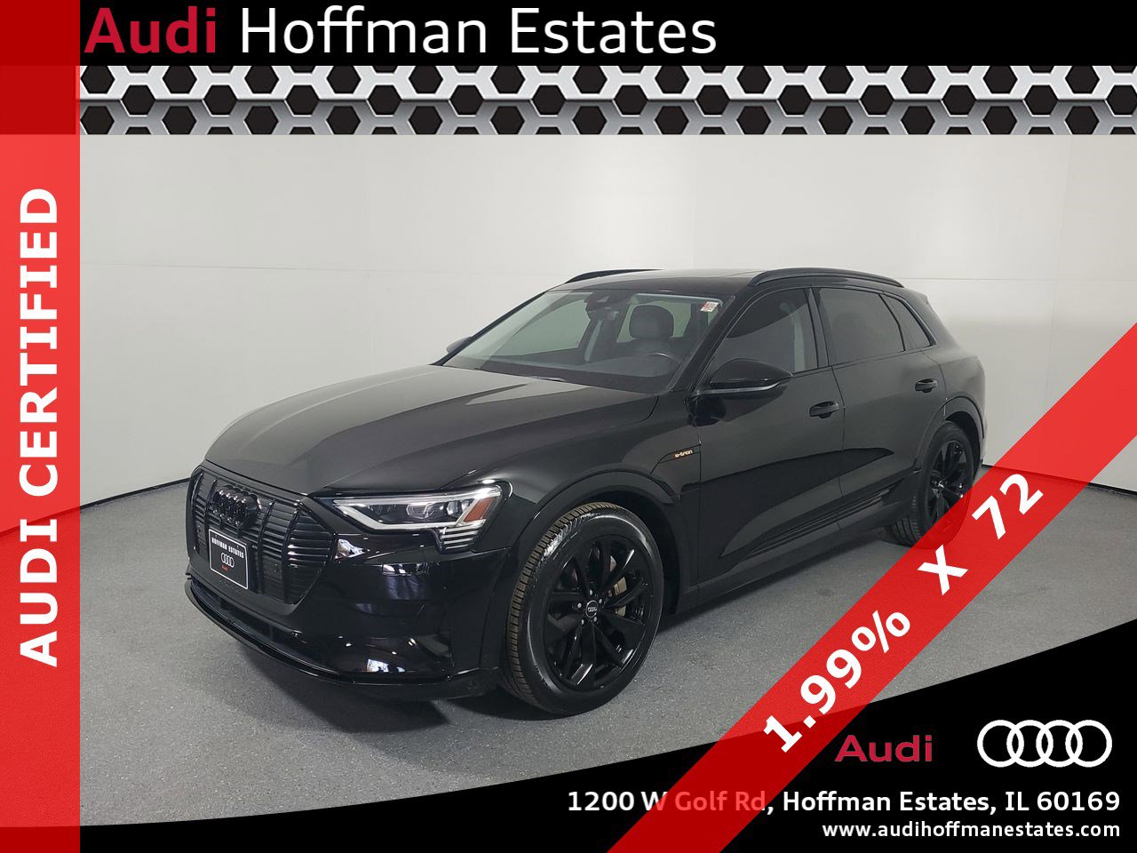 Certified 2021 Audi e-tron Premium w/ Black Optic Package