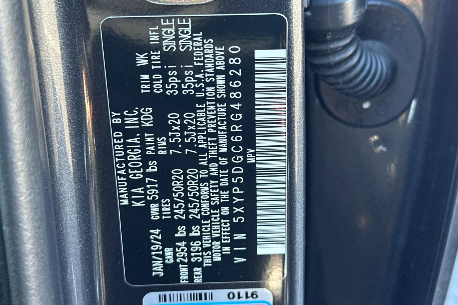 Certified 2024 Kia Telluride SX Prestige w/ Towing Package image 35