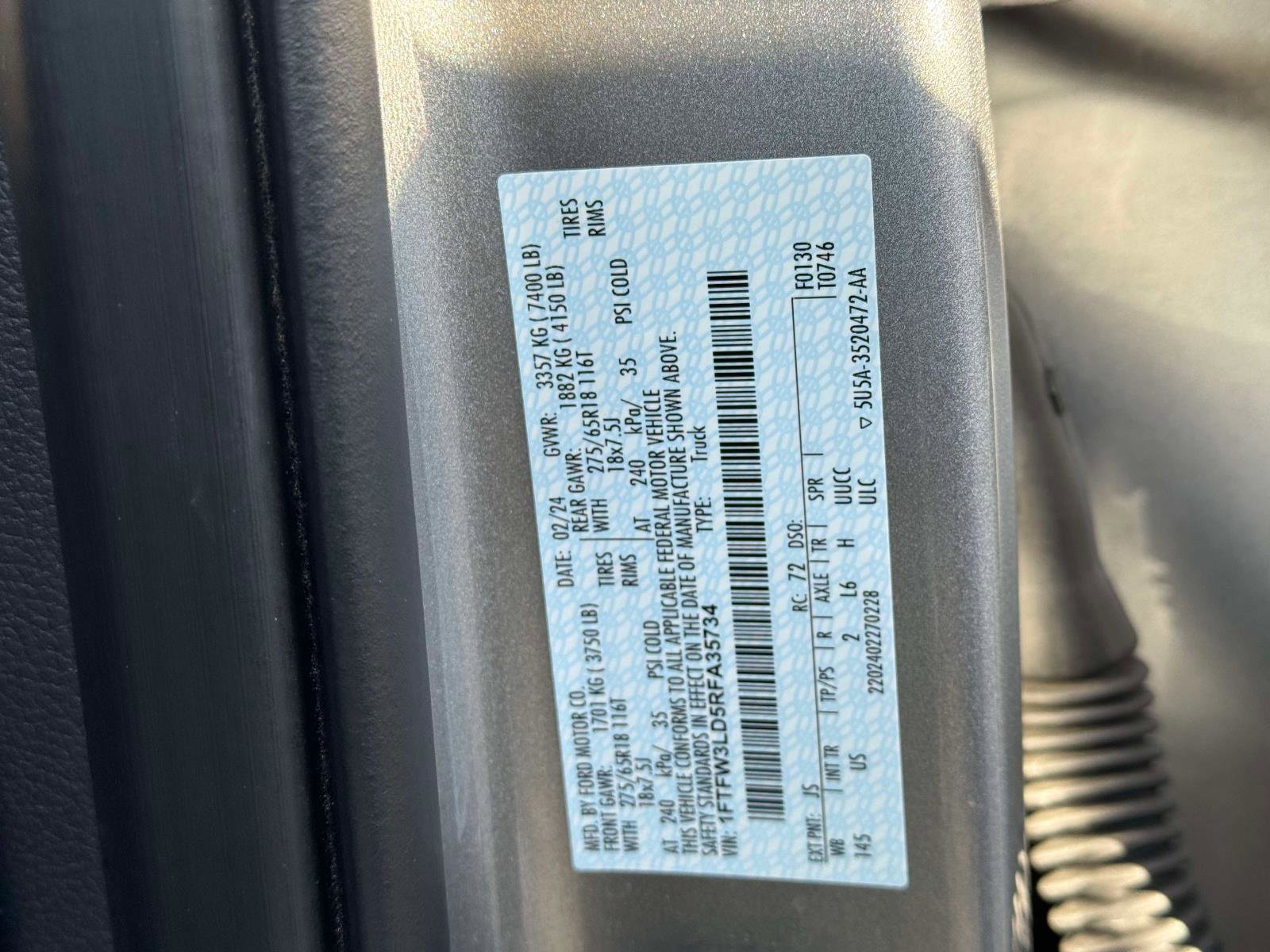 Used 2024 Ford F150 XLT w/ Mobile Office Package image 17