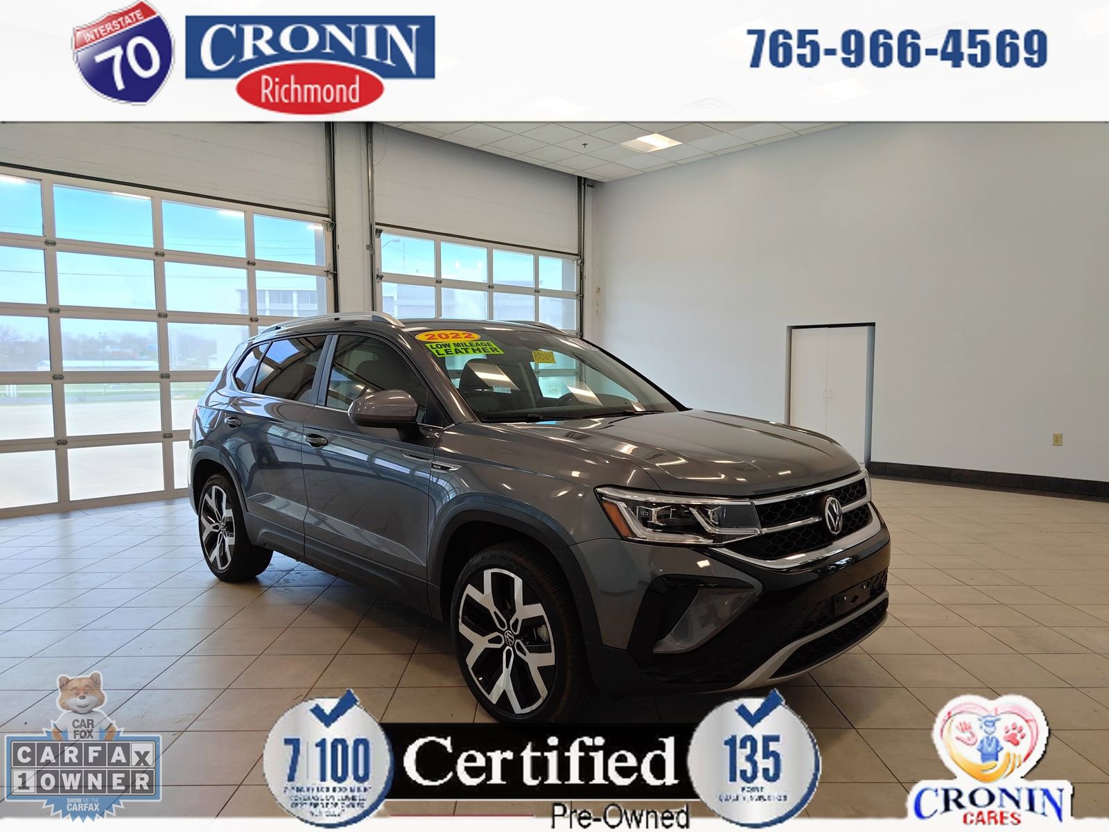 Used 2022 Volkswagen Taos SEL AWD/4WD image 1