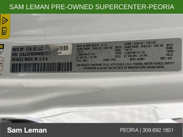 Used 2021 Jeep Wrangler Unlimited Rubicon image 29