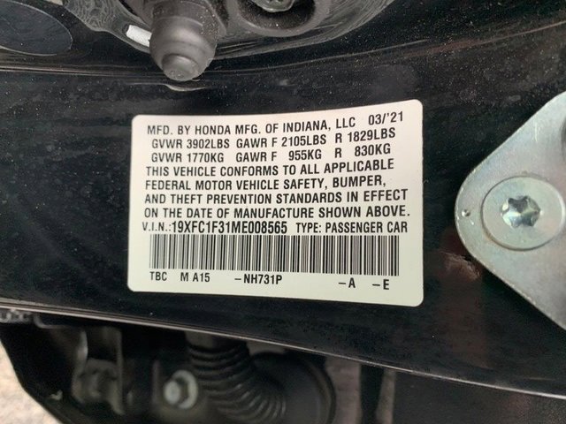 Used 2021 Honda Civic EX image 28