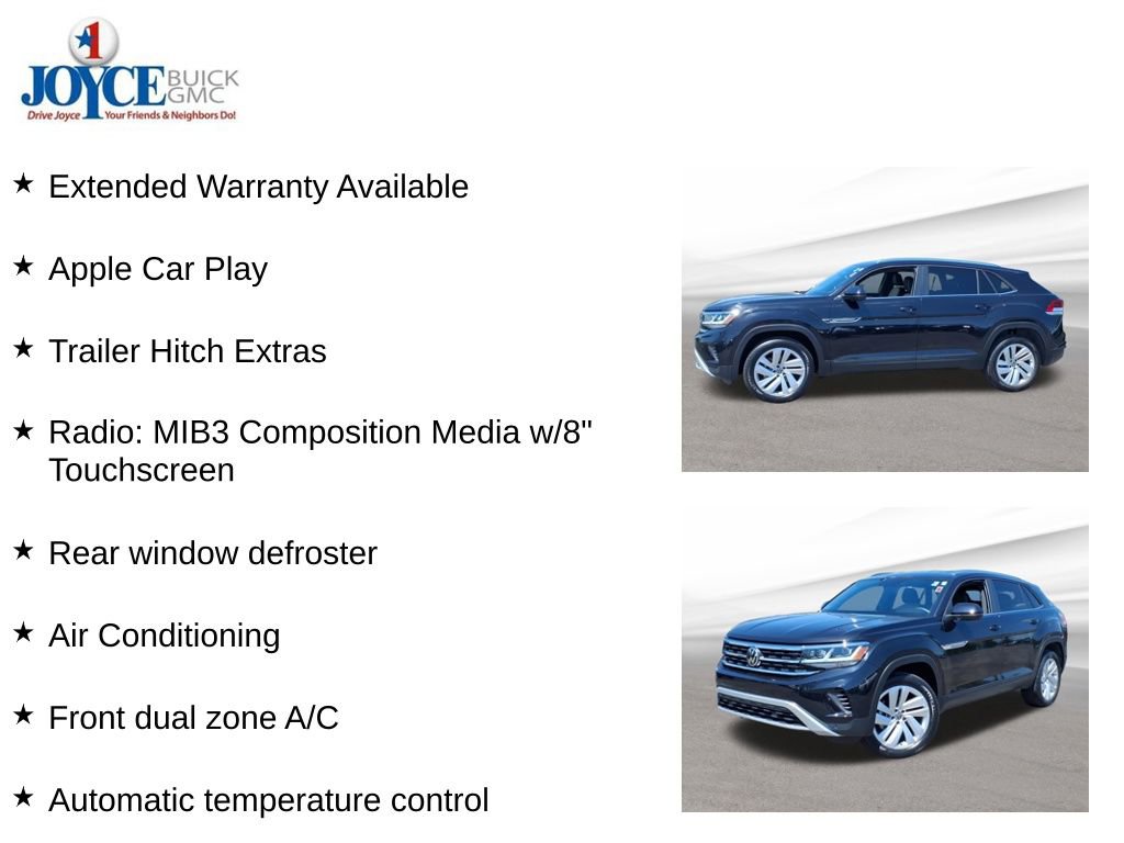 Used 2023 Volkswagen Atlas Cross Sport SE w/ Black Wheel Package AWD/4WD image 10