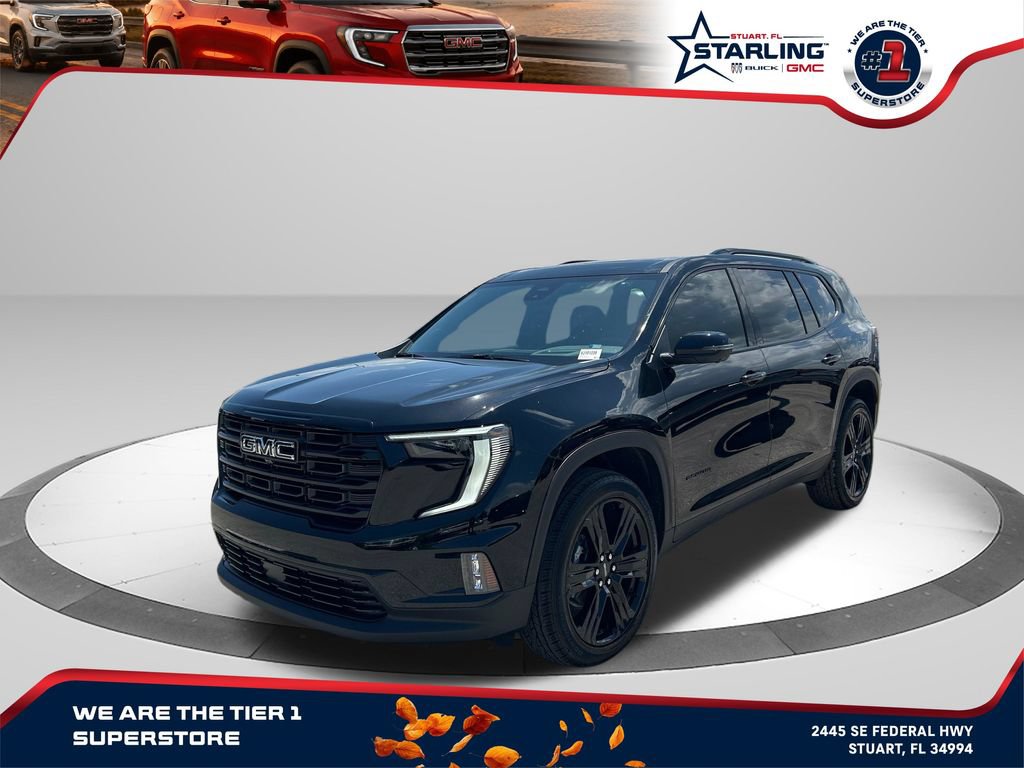 New 2027 GMC Acadia Elevation w/ Black Edition