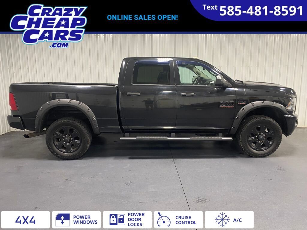 Used 2016 RAM 3500 Big Horn w/ Black Appearance Group