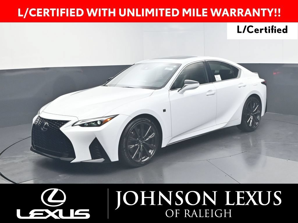 Certified 2025 Lexus IS 350 F Sport RWD image 1