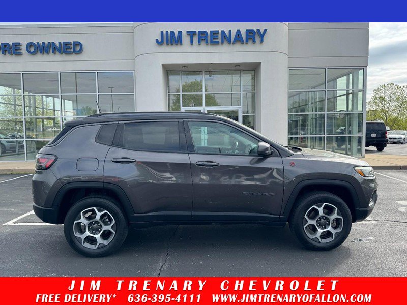 Used 2022 Jeep Compass Trailhawk w/ Trailhawk Elite Group image 1