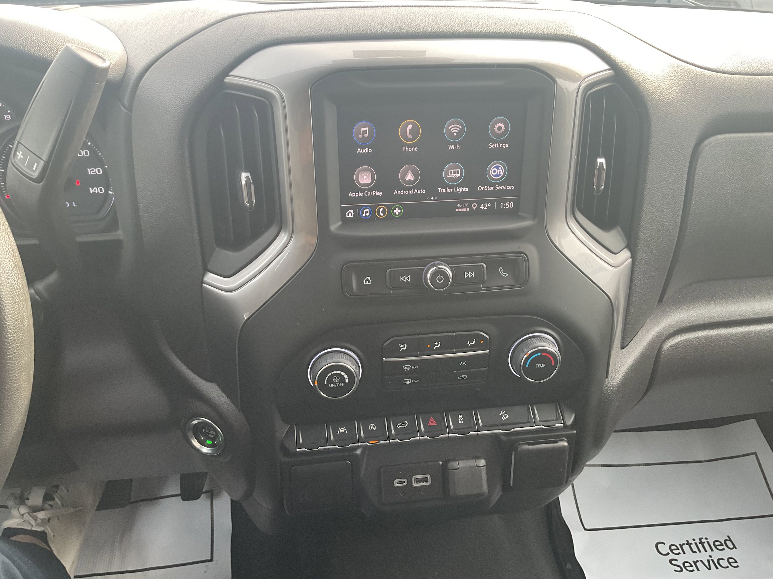 Certified 2024 Chevrolet Silverado 1500 Custom Trail Boss w/ LPO, Dark Essentials Package AWD/4WD image 11