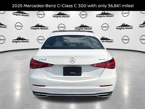 Used 2025 Mercedes-Benz C 300 4MATIC Sedan image 4