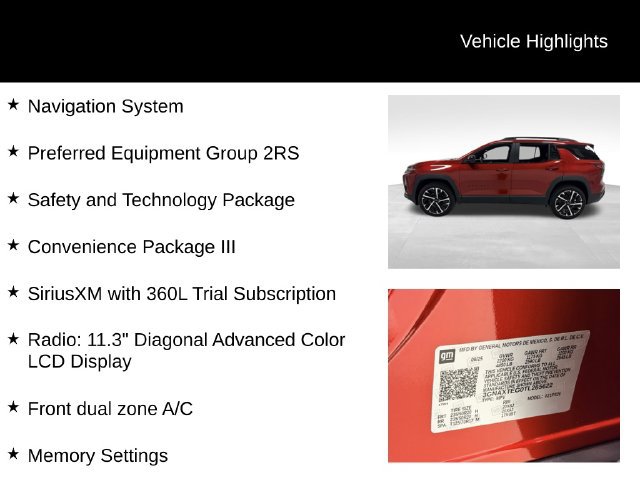 Certified 2026 Chevrolet Equinox RS w/ Convenience Package III AWD/4WD image 27