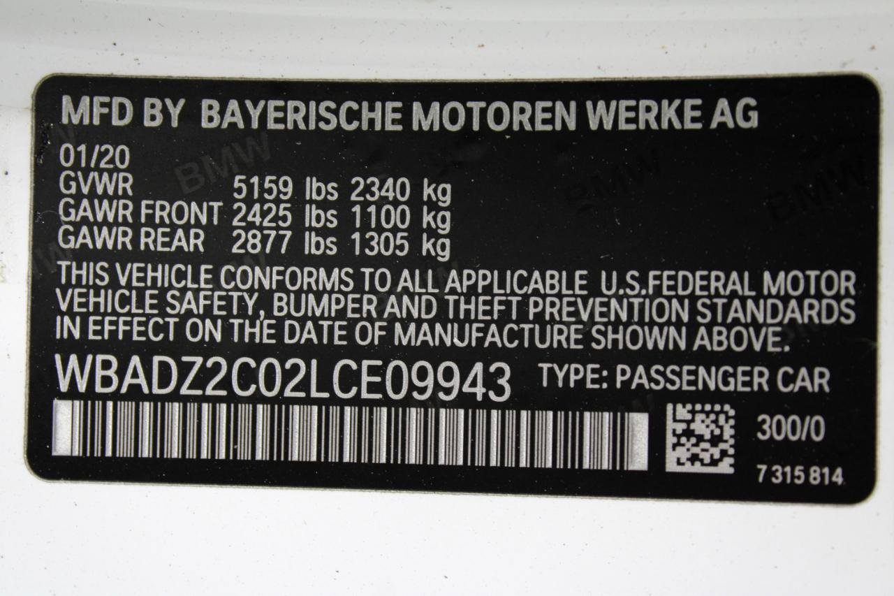 Used 2020 BMW 840i Convertible w/ Driving Assistance Package 2 RWD image 81