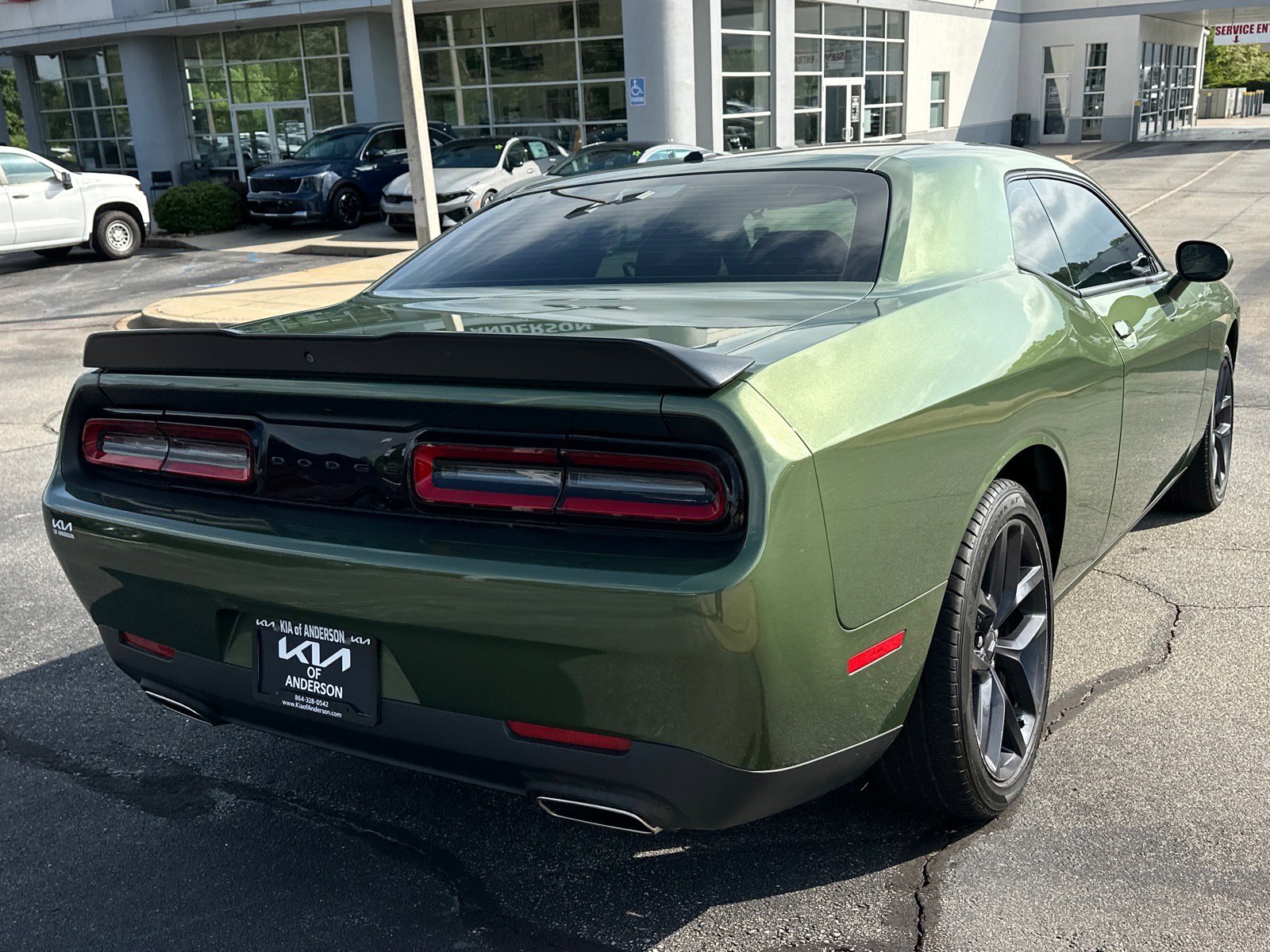 Used 2023 Dodge Challenger SXT w/ Blacktop Package RWD image 3