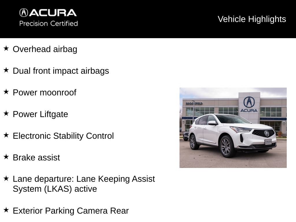 Certified 2023 Acura RDX w/ Technology Package image 13