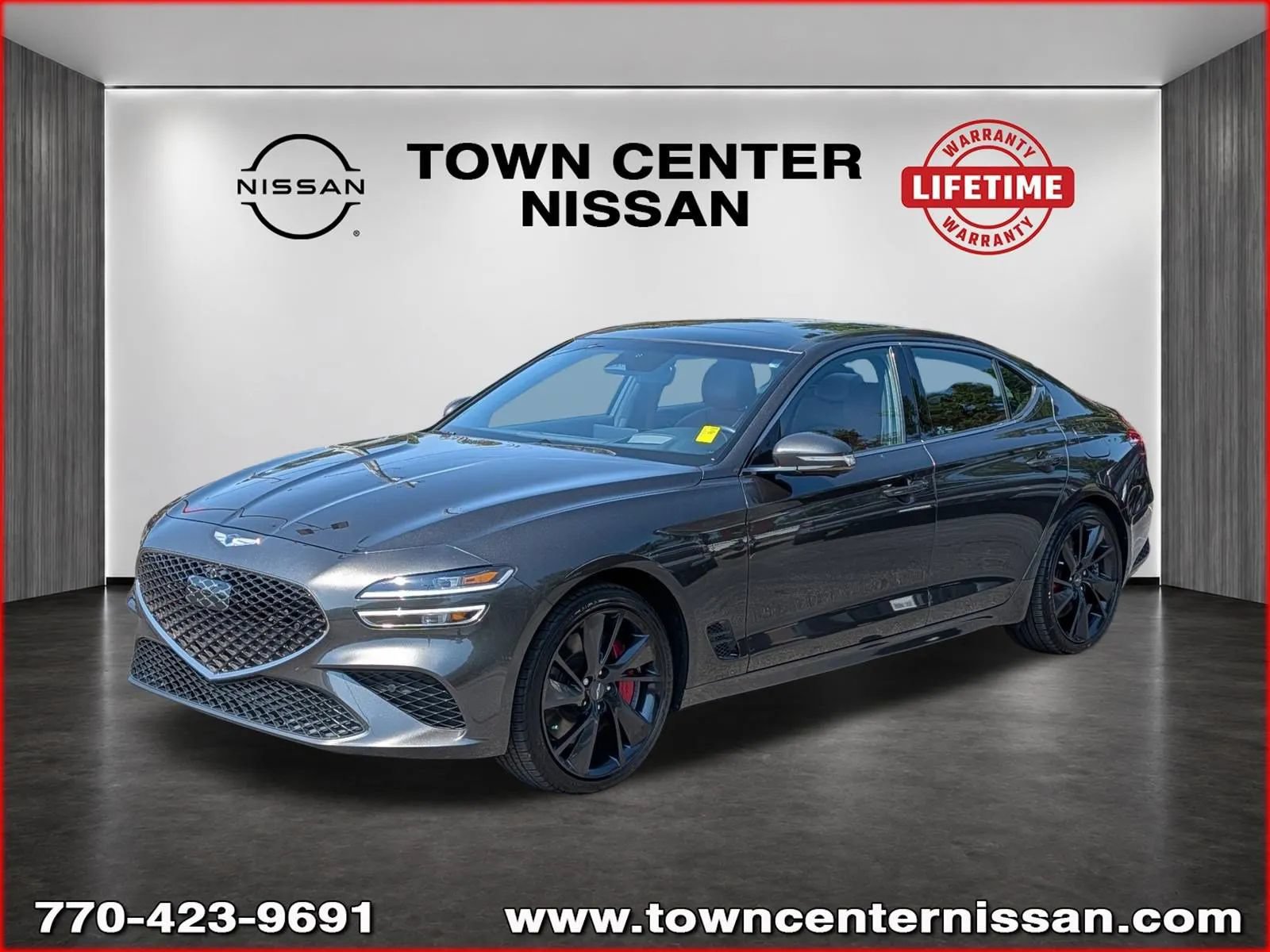 Used 2023 Genesis G70 3.3T w/ Sport Prestige Package RWD image 3