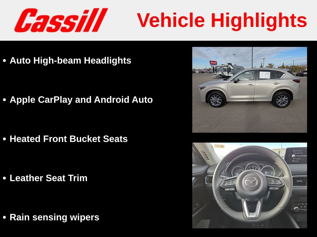 Used 2025 MAZDA CX-5 AWD 2.5 S w/ Preferred Package image 14