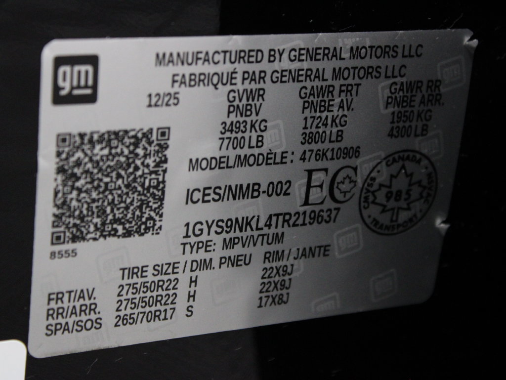 Used 2026 Cadillac Escalade ESV Sport AWD/4WD image 84
