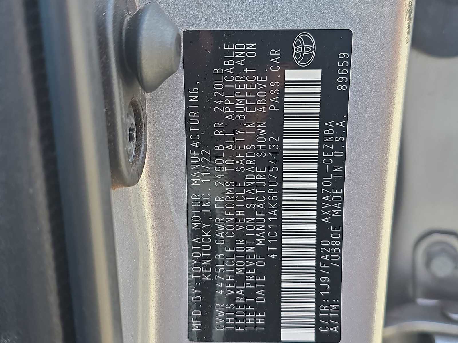 Used 2023 Toyota Camry LE FWD image 26