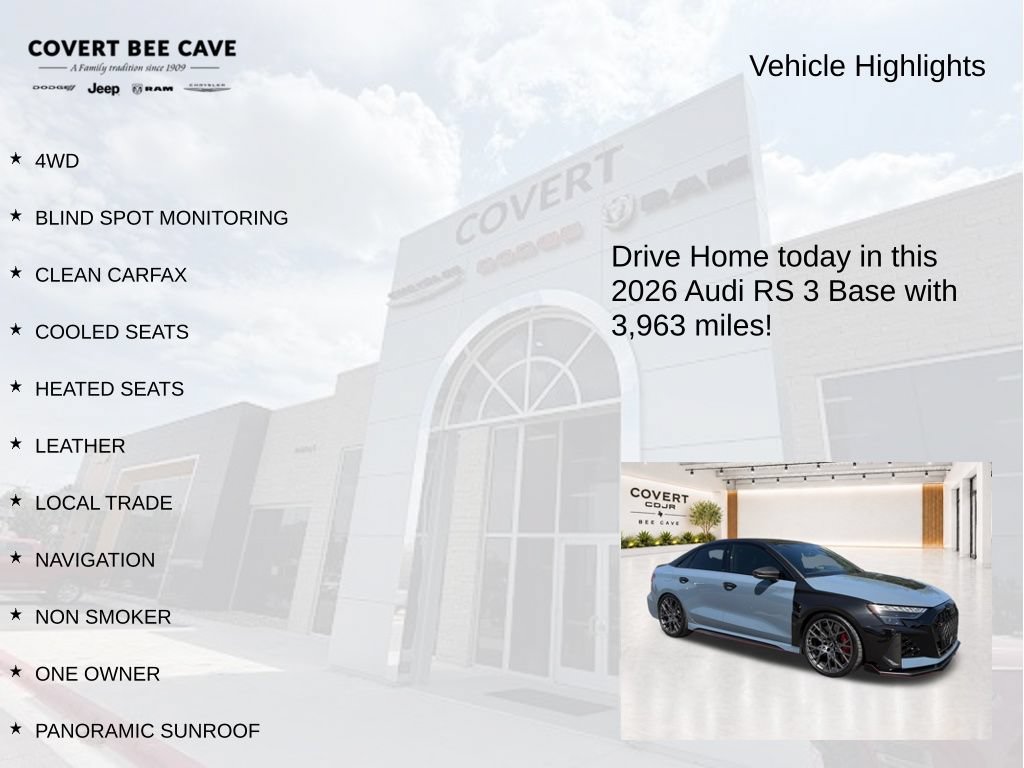 Used 2026 Audi RS 3 AWD/4WD image 6