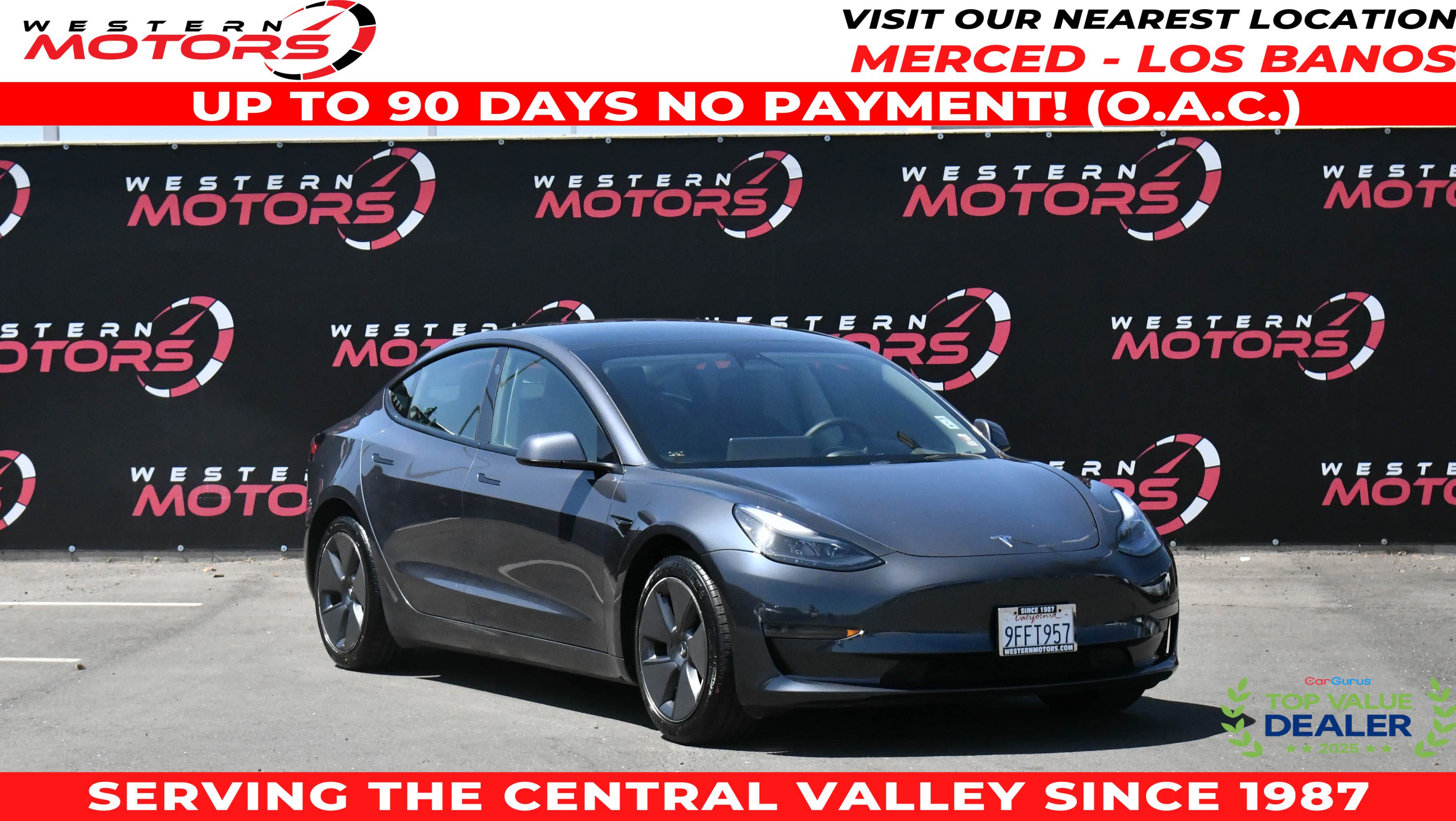 Used 2023 Tesla Model 3 Standard Range RWD image 1